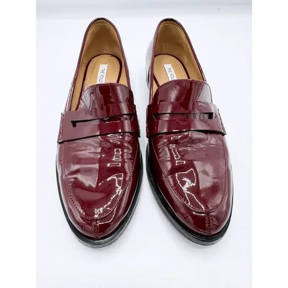 The Fold Carrara Loafer 25 Patent Oxblood Leather (Size 40) - Picture 3 of 10